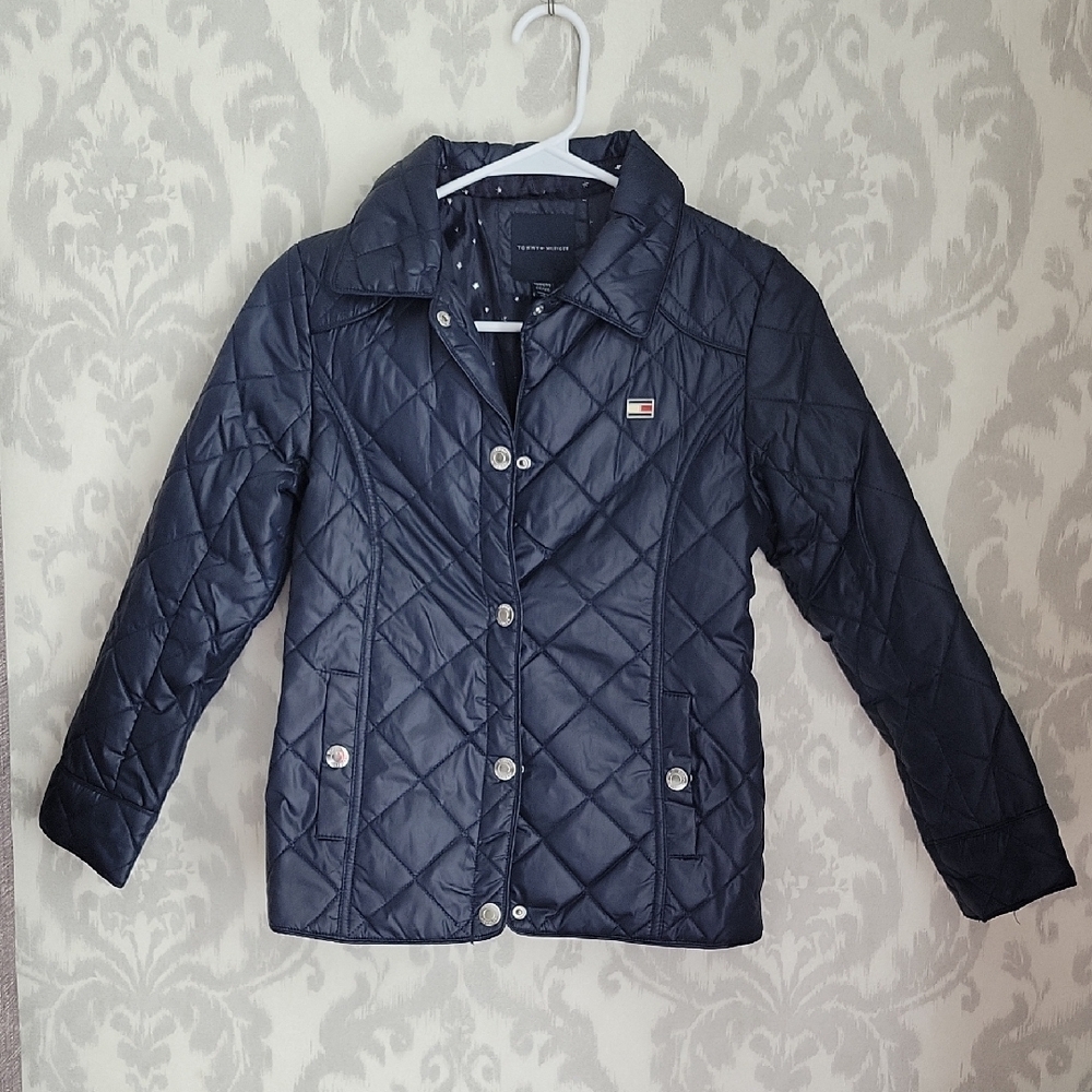 Tommy Hilfiger Kids Navy Puffer Jacket